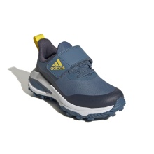 adidas Laufschuhe Fortarun Sport (Freizeit, Cloudfoam, Klettverschluss) blau Kinder